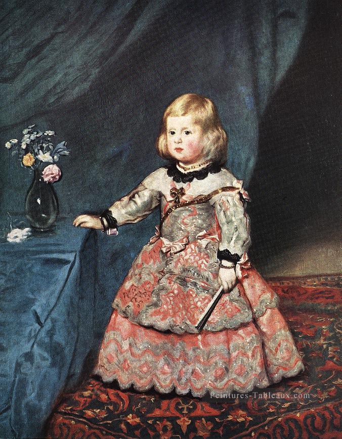 Infanta Marguarite Thérèse portrait Diego Velázquez Peintures à l'huile